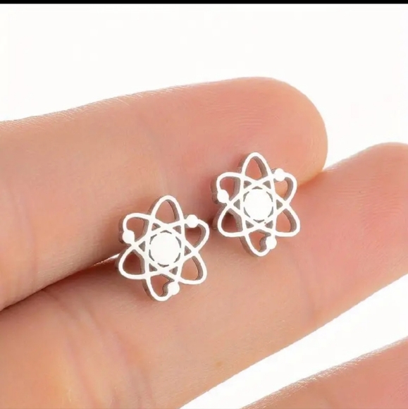 Molecular Earrings - Picture 1 of 4